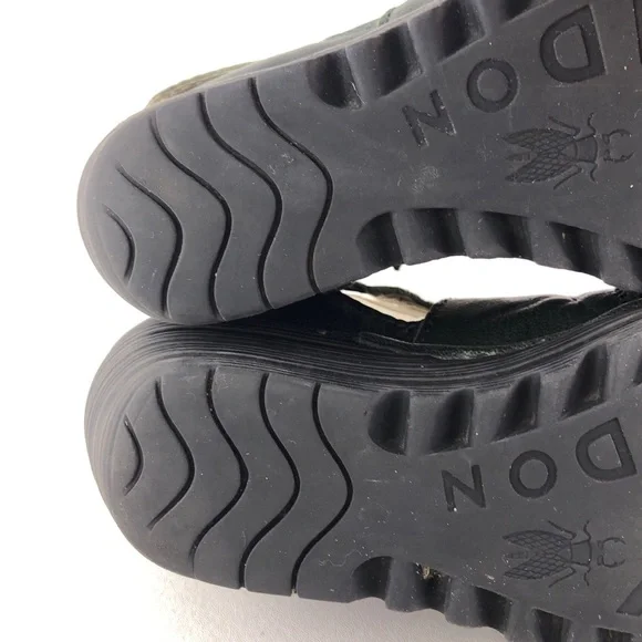 Fly London Yogo Leather Strap Wedge Booties EUR 39 - Picture 10 of 14